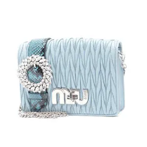 12.MIU-MIU Miu Miu is Prada’s sister brand and is famous for its youthful and contemporary spirit. The Miu Matelassé and Miu Confidential are great examples of their fun and popular designs.